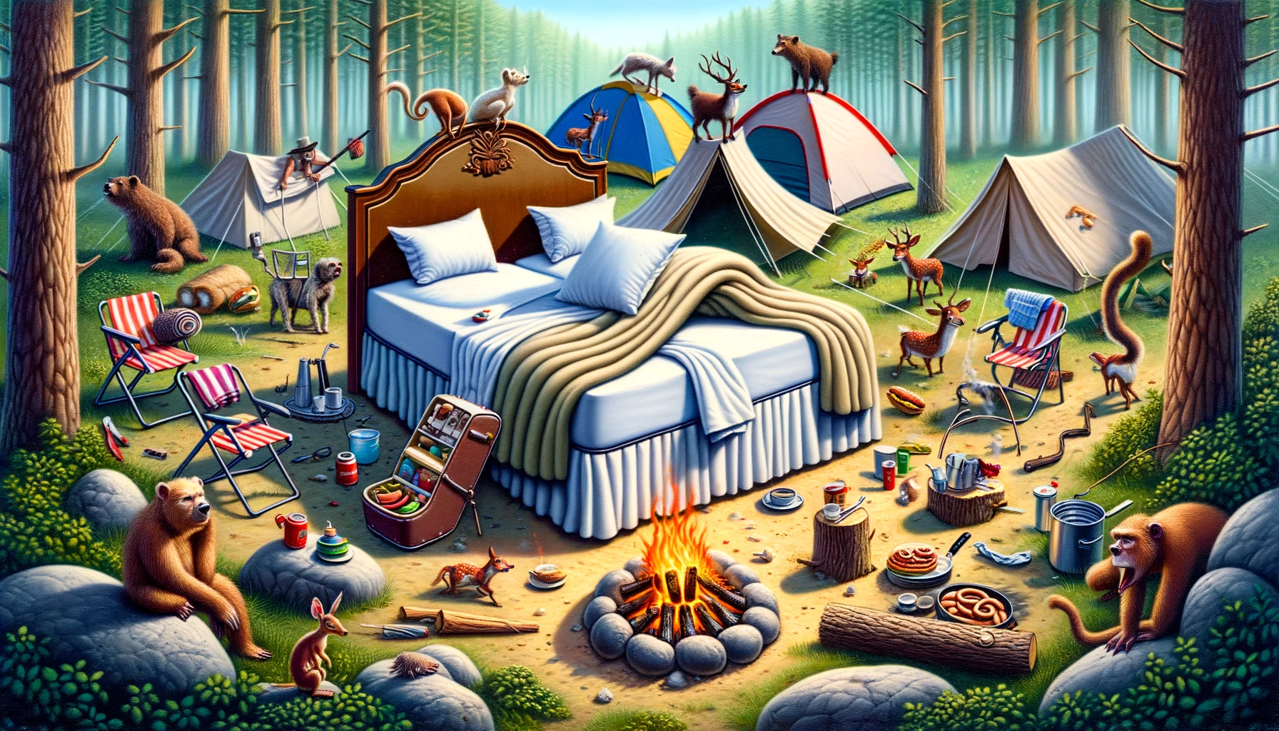 "Let's Go Camping – It’s Just Like a Hotel, Right?"