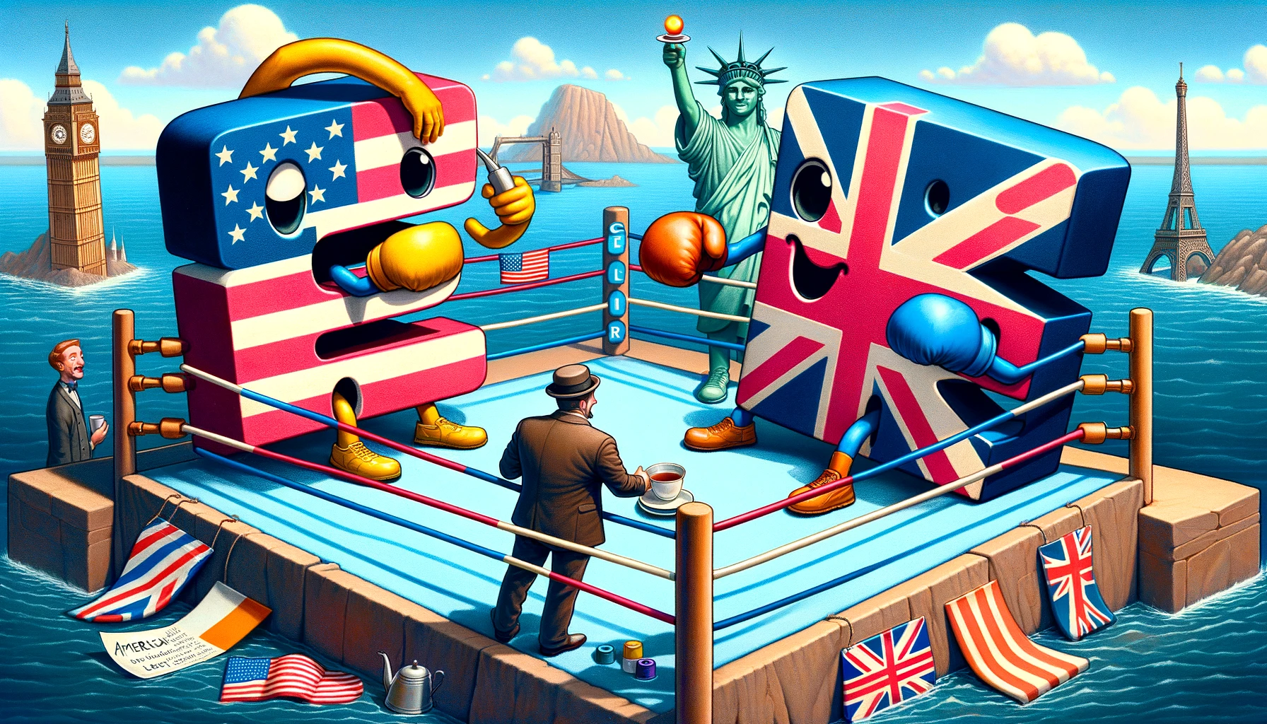 American vs. British English; A Transatlantic Tug-of-War