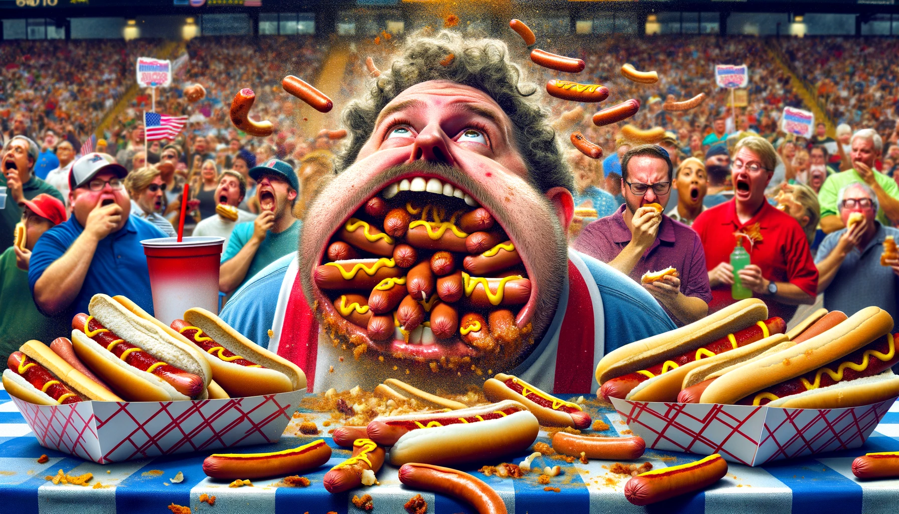 Competitive Eating - The Stomach-Churning Sport Debate